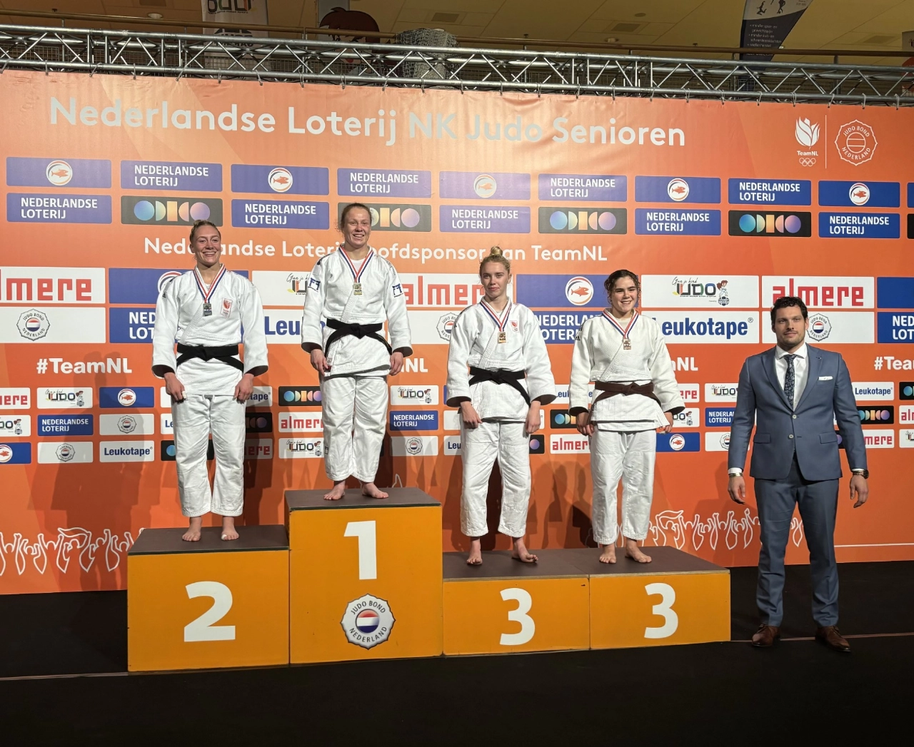 2x Zilver en 1x brons bij NK judo voor Mahorokan
